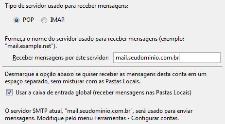 Servidor de recebimento