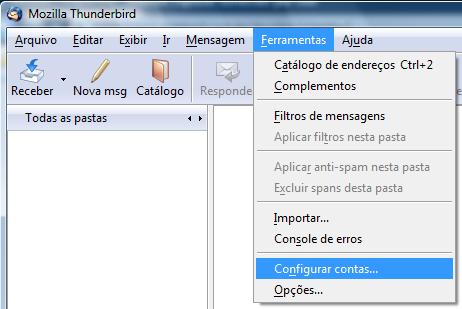 Configurar Contas